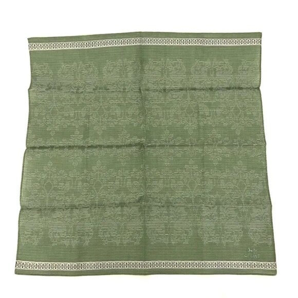 CELINE MultiColor Handkerchief 2 Pieces Set /6R1052 - Picture 5 of 8